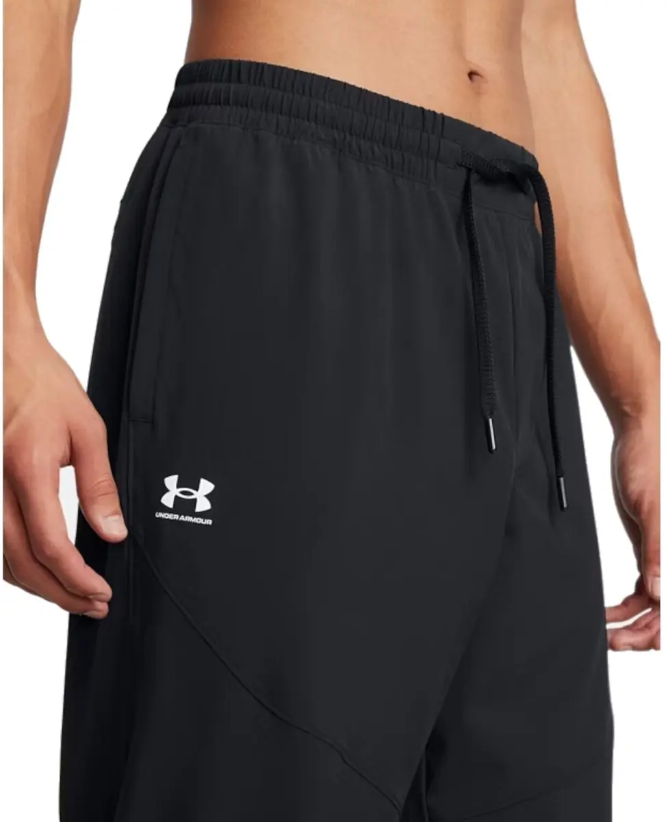 Under Armour Vibe Woven Joggingbroek Heren - Zwart - XXL - afbeelding 4 van 6