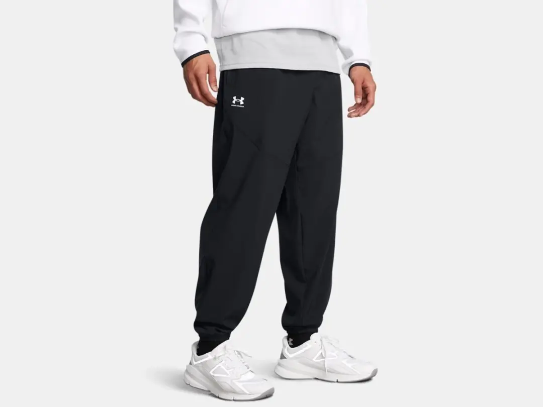 Under Armour Vibe Woven Joggingbroek Heren - Zwart - XXL - afbeelding 6 van 6