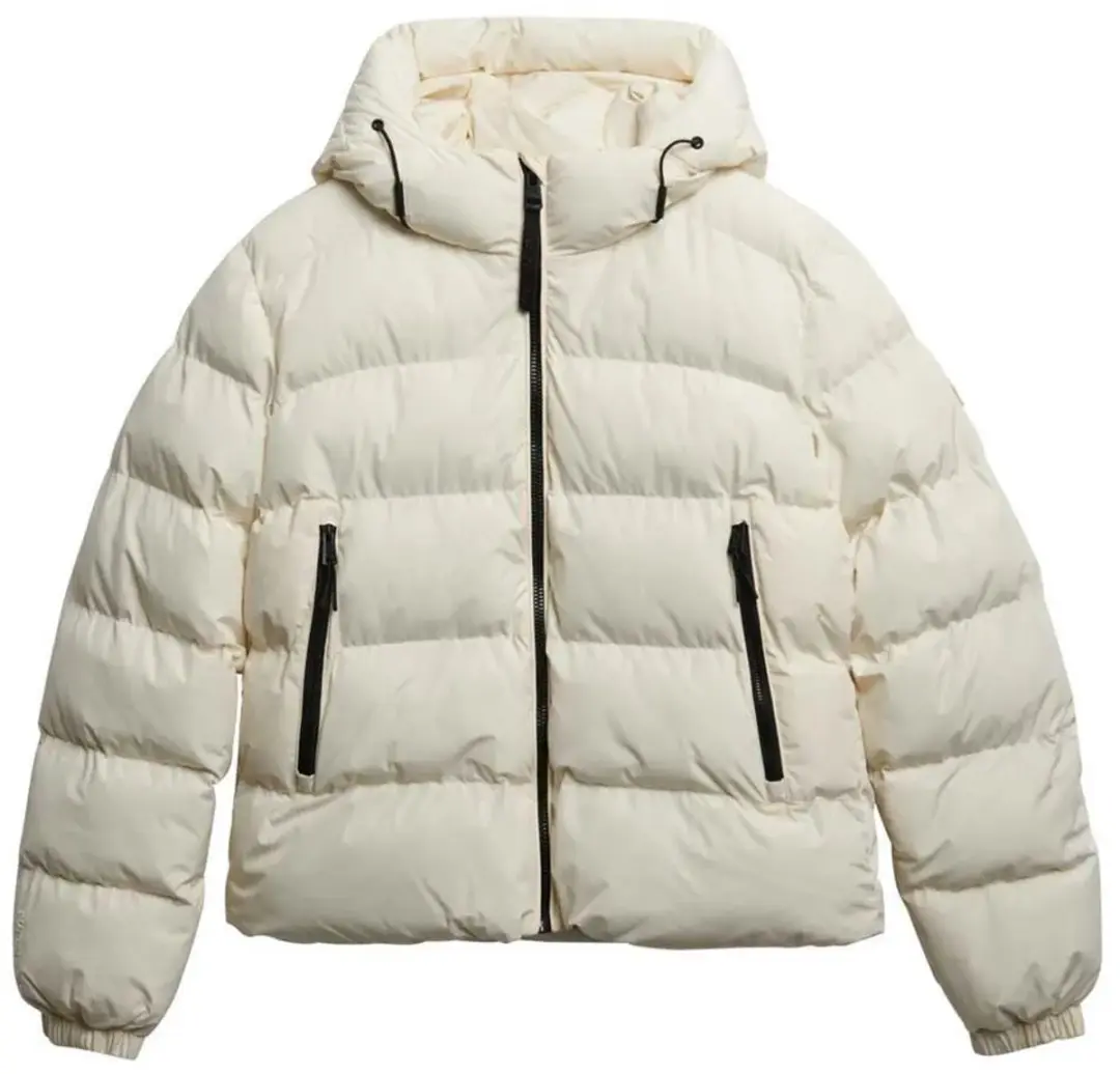 Superdry Sports Puffer Dames Jack met Capuchon