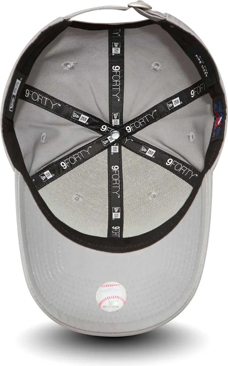 New Era New York Yankees 9Forty Cap - Grijs - afbeelding 4 van 6