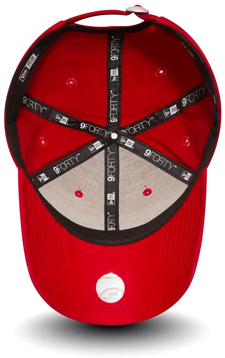 New Era 9FORTY New York Yankees Pet - Rood - afbeelding 3 van 6