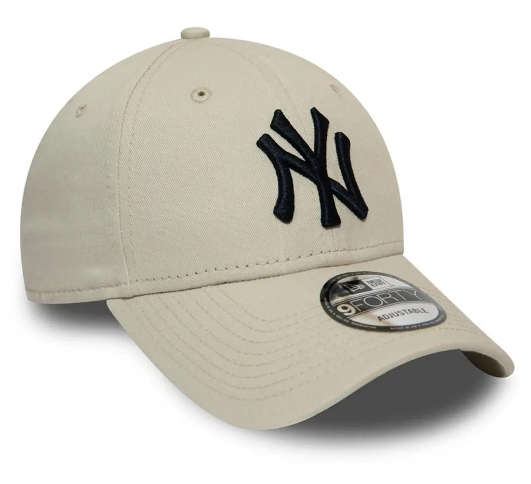 New Era 9Forty New York Yankees Cap - Stone - afbeelding 3 van 4