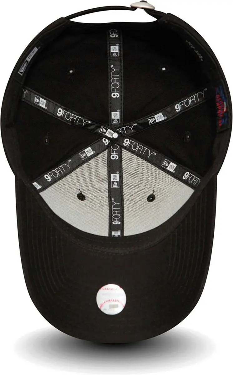 New Era League Essential 9Forty Dodgers Cap - Zwart - afbeelding 4 van 6