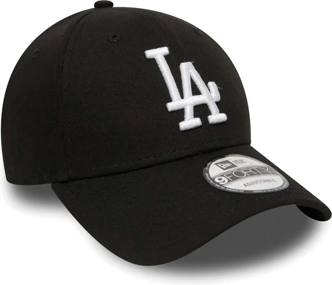 New Era League Essential 9Forty Dodgers Cap - Zwart - afbeelding 3 van 6