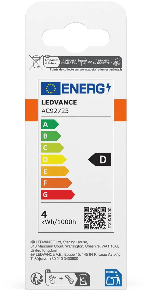 Osram LED Superstar B40 Kaarslamp - 3,4W 2700K Mat - 470lm - afbeelding 6 van 6