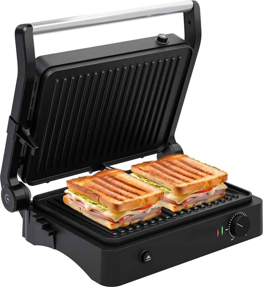 KitchenBrothers KB1004086 Contactgrill 2000W