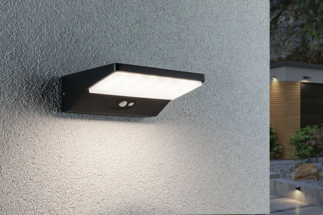 Paulmann Ronea LED Wandarmatuur Buiten - 7,4W 400lm 3000K Donkergrijs