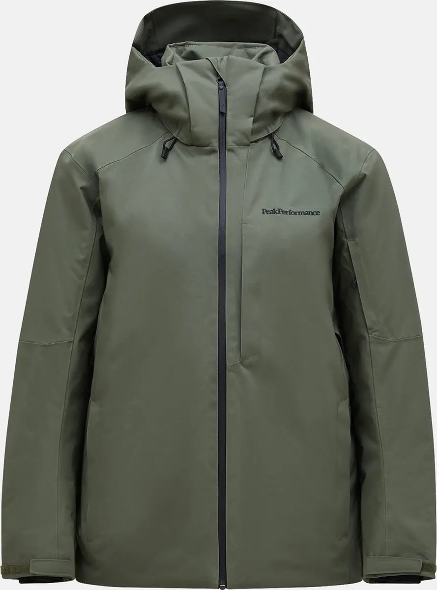 Peak Performance Maroon Ski Jas Heren Donkergroen XL
