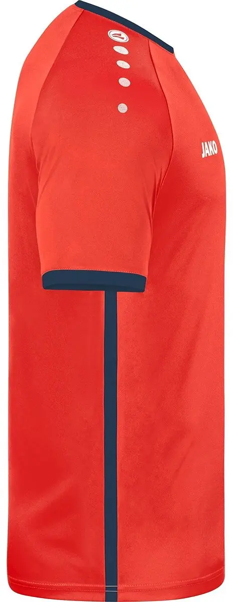 Jako Primera Shirt Korte Mouw Kinderen - Navy / Flame | Maat: 152 - afbeelding 4 van 6