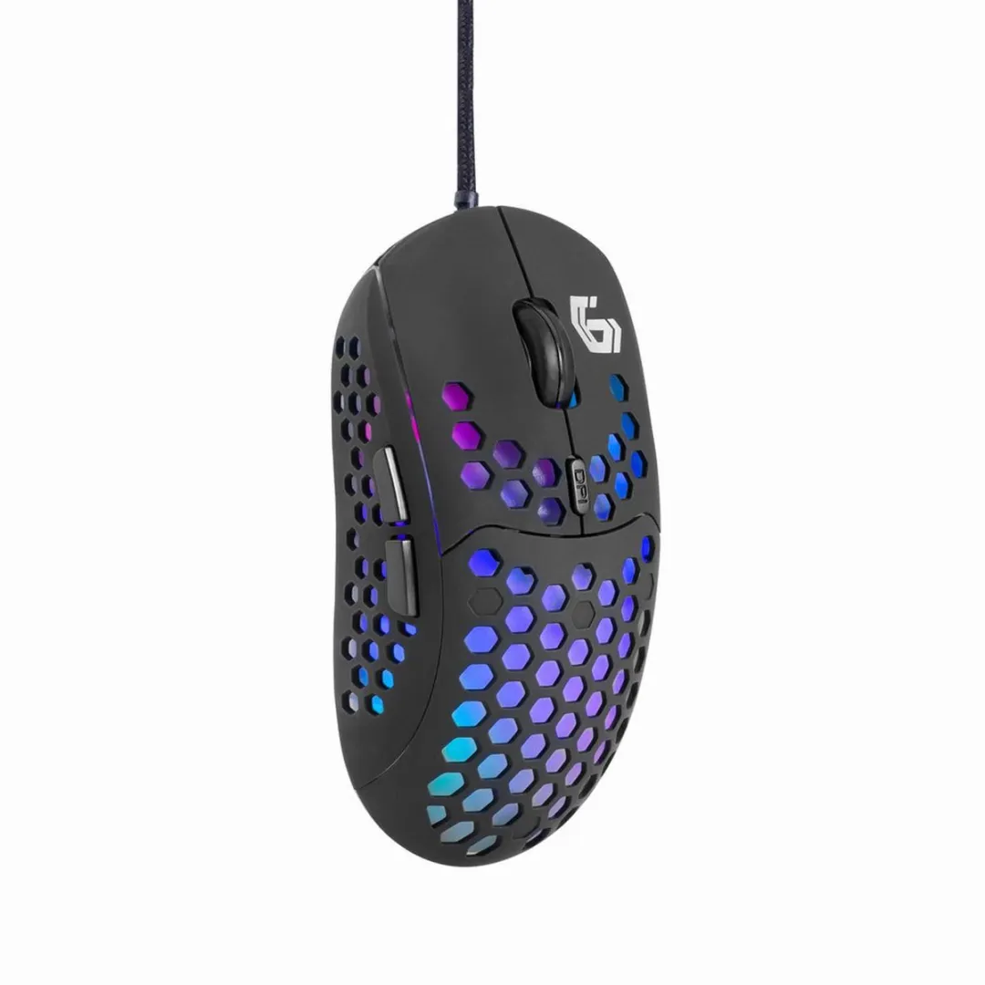 Gembird RX400 Gaming Muis - RGB - 6 Knoppen - afbeelding 6 van 6