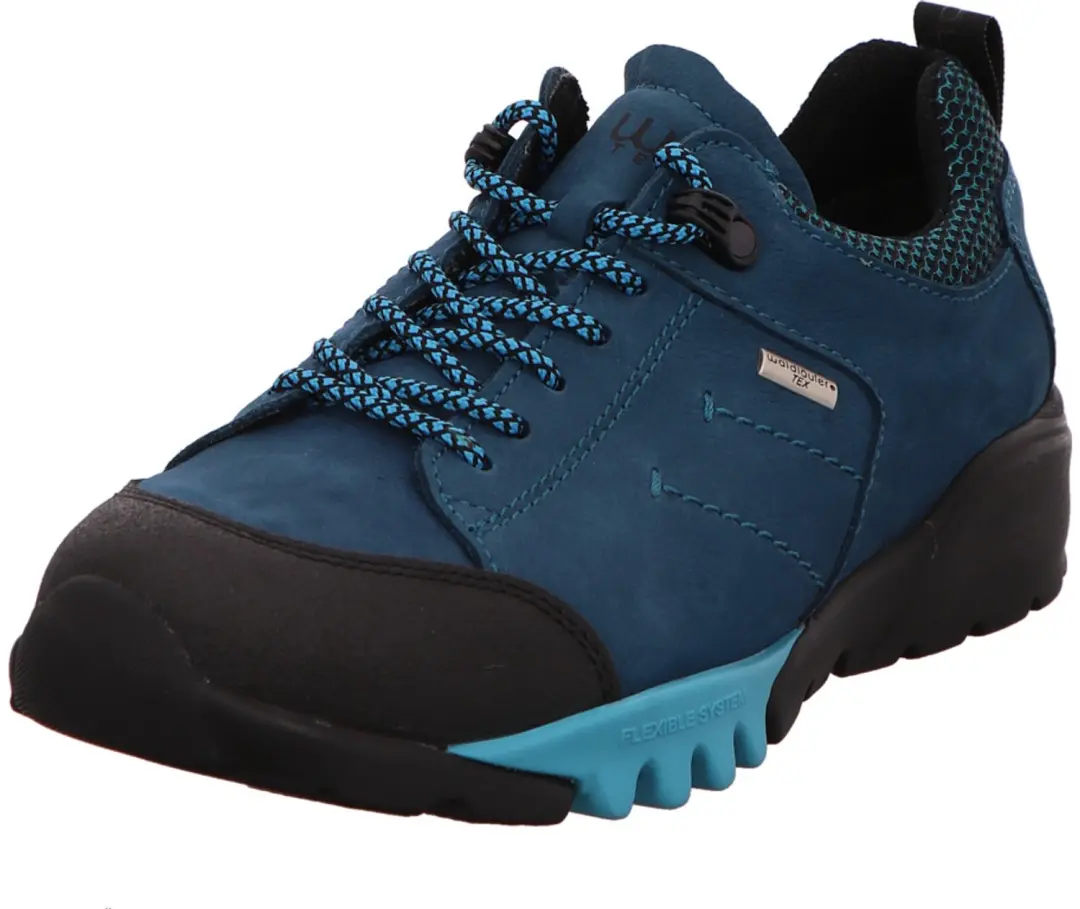 Waldläufer dames wandelschoenen turquoise maat 37.5