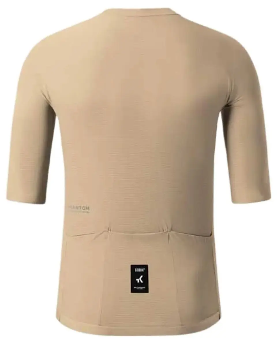 Gobik Phantom Korte Mouw Wielertrui - Beige - afbeelding 4 van 4