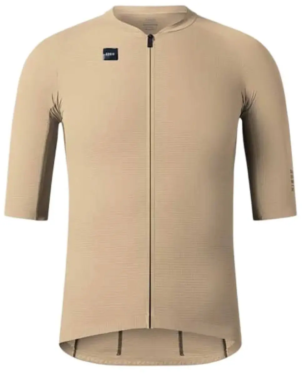Gobik Phantom Korte Mouw Wielertrui - Beige - afbeelding 2 van 4
