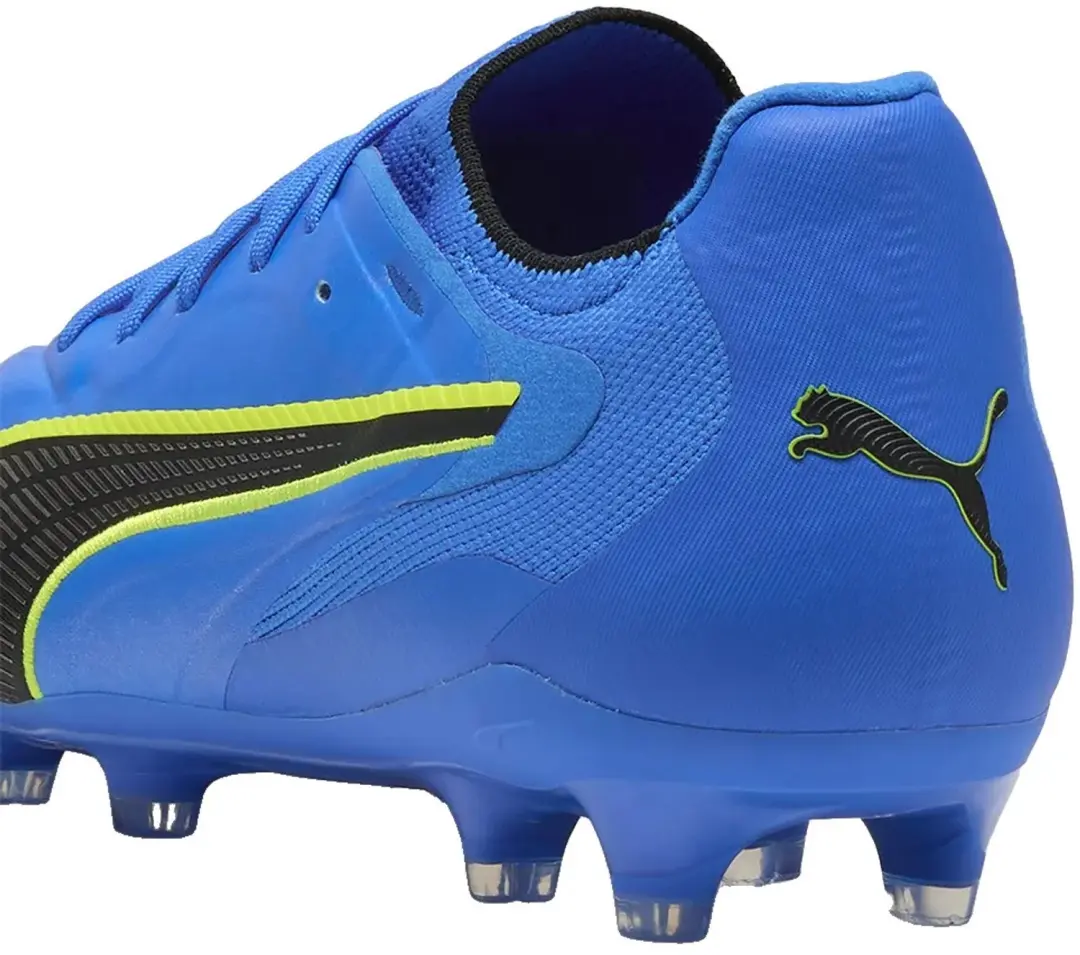 PUMA King 20 Ultimate FG/AG Voetbalschoenen - Blauw - 40 - afbeelding 3 van 4