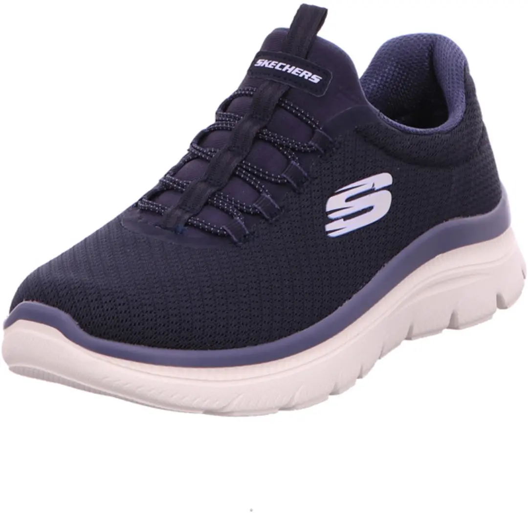 Skechers dames sportschoenen blauw maat 36