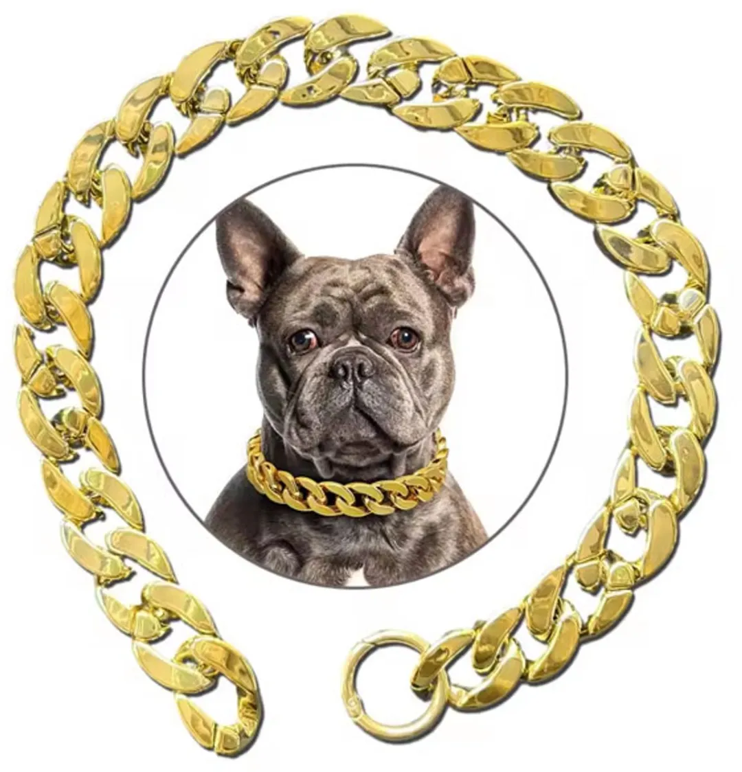 RedParrot Gouden Hondenketting Halsband 50cm