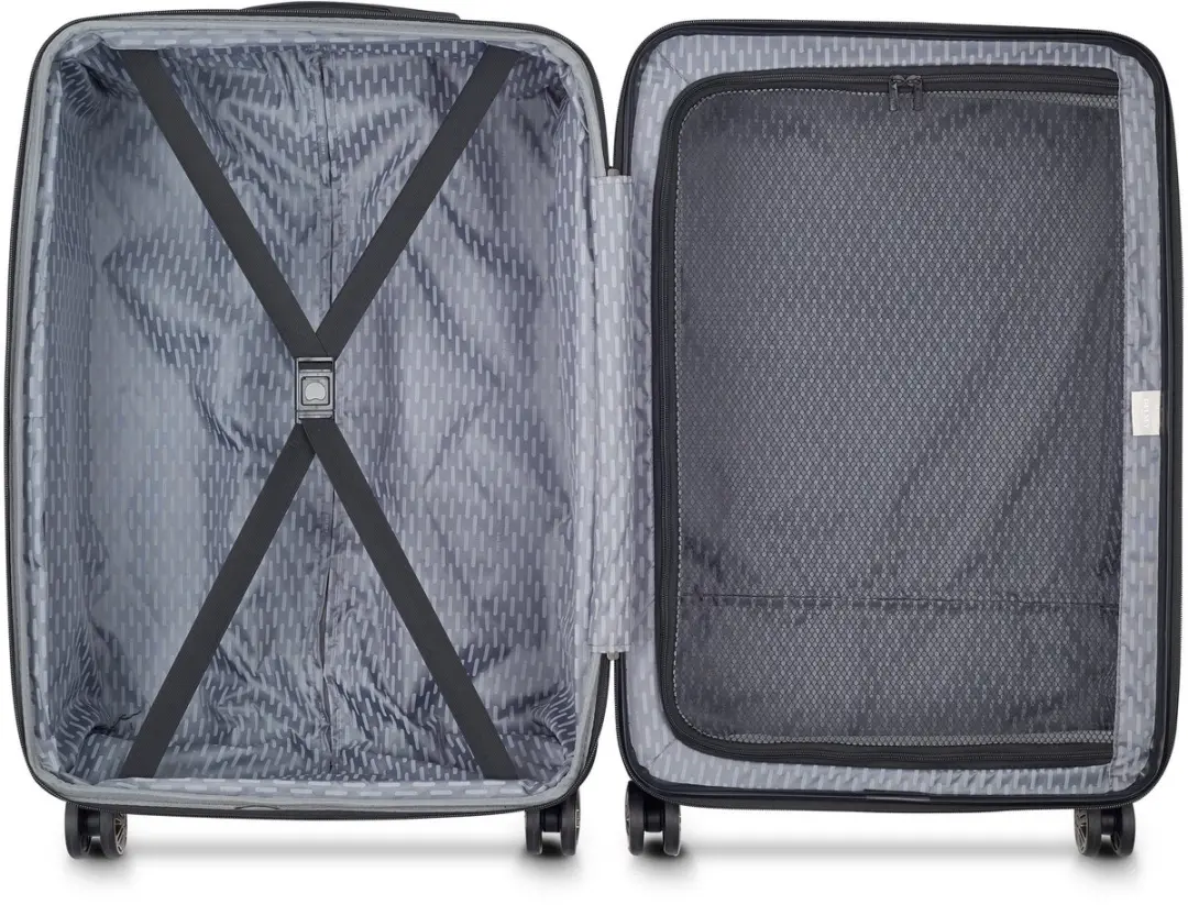 Delsey Air Armour Handbagagekoffer - 4 Wielen - Zwart - afbeelding 5 van 6
