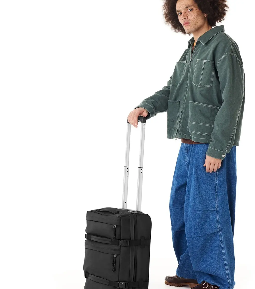 Eastpak Transit'r Plus S Reistas - 55 cm - Zwart - afbeelding 6 van 6