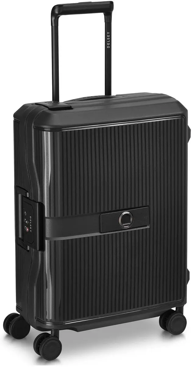 Delsey Vauban Handbagage Spinner 55cm - 44L - Zwart - afbeelding 6 van 6