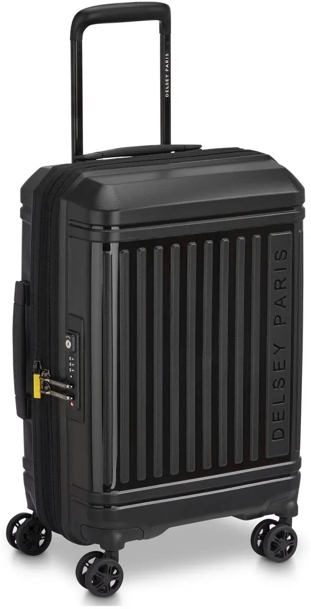 Delsey Lutece Cabin Trolley 55 Expandable - 44L - Zwart - afbeelding 2 van 6