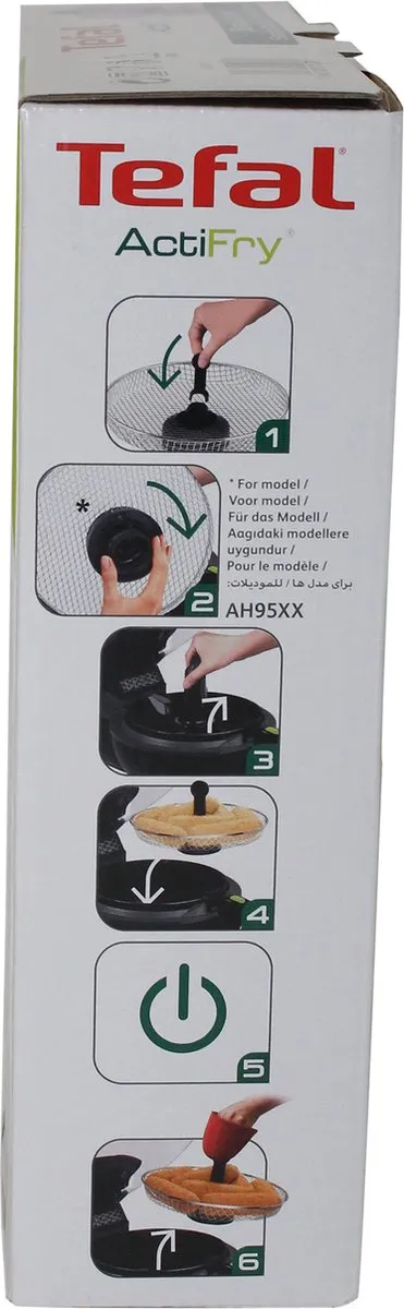 Tefal Snackmandje XA7011 - Zwart/Metallic