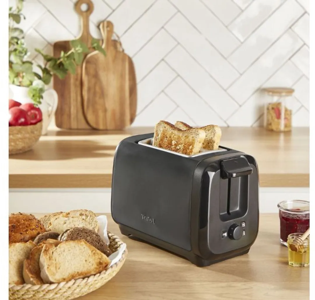 Tefal Subito TT5S18E0 Broodrooster 2 Sandwiches 1300W - Zwart/Roestvrijstaal