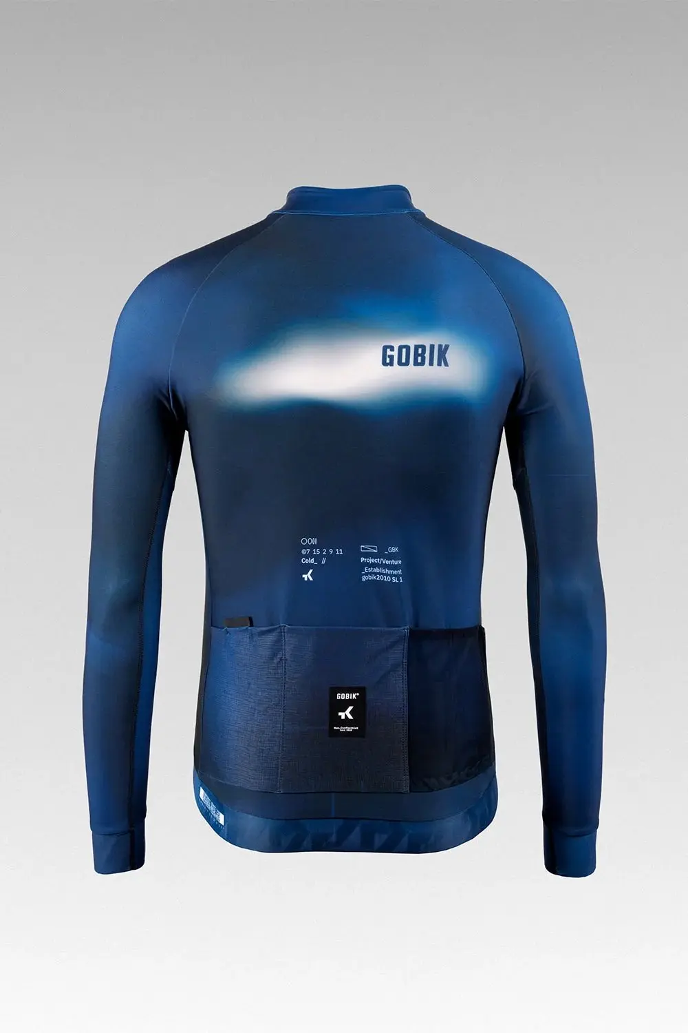 Gobik Hyder Long Sleeve Jersey Heren - Royal - M - afbeelding 2 van 6