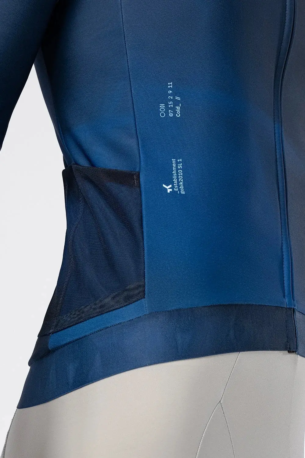 Gobik Hyder Long Sleeve Jersey Heren - Royal - M - afbeelding 3 van 6