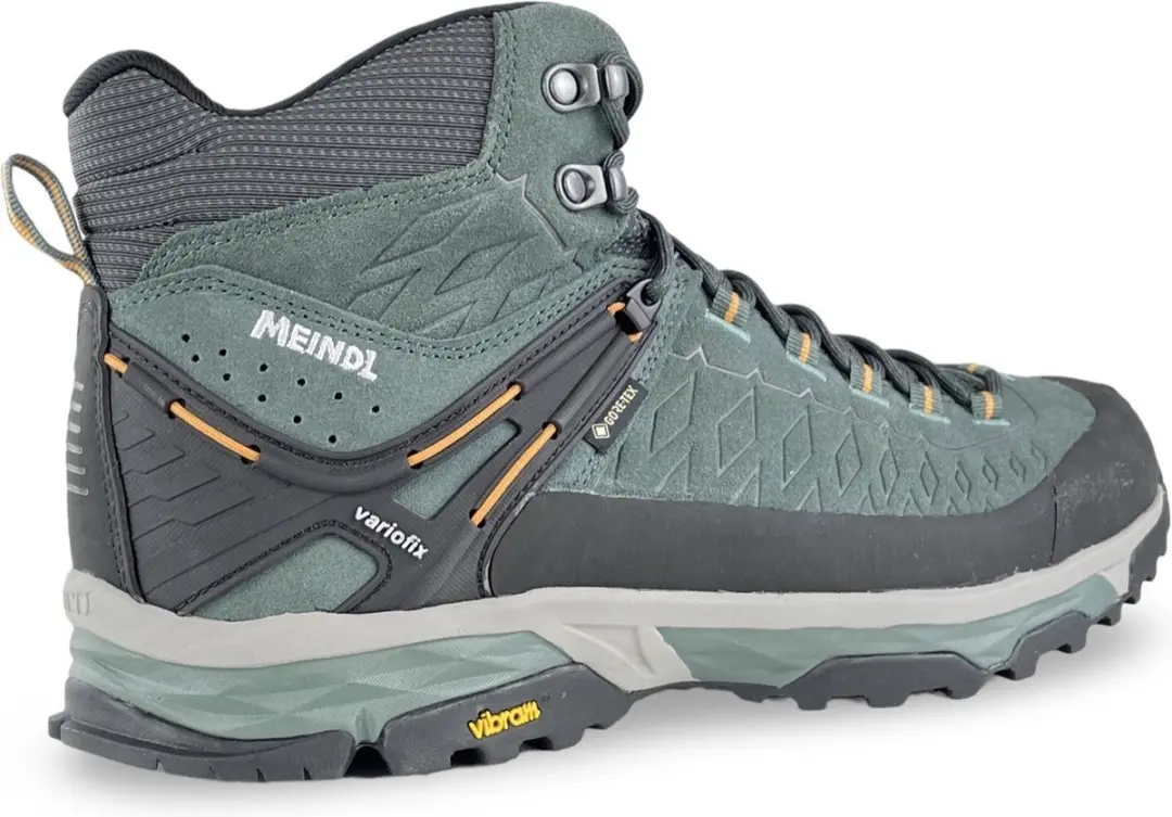 Meindl Top Trail Mid GTX Heren Wandelschoenen - Loden/Orange - afbeelding 3 van 5
