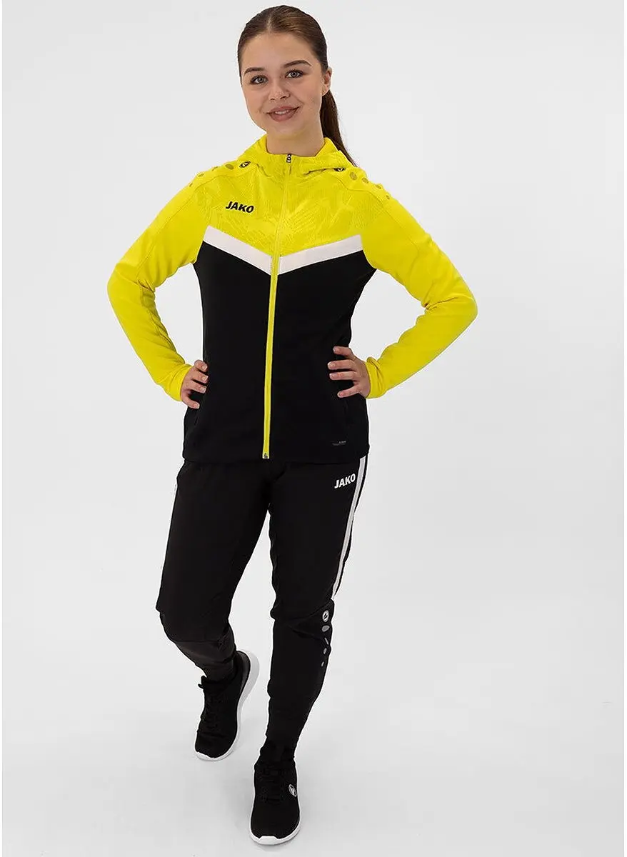 JAKO Iconic Jas met Kap Dames - Zwart - afbeelding 5 van 6