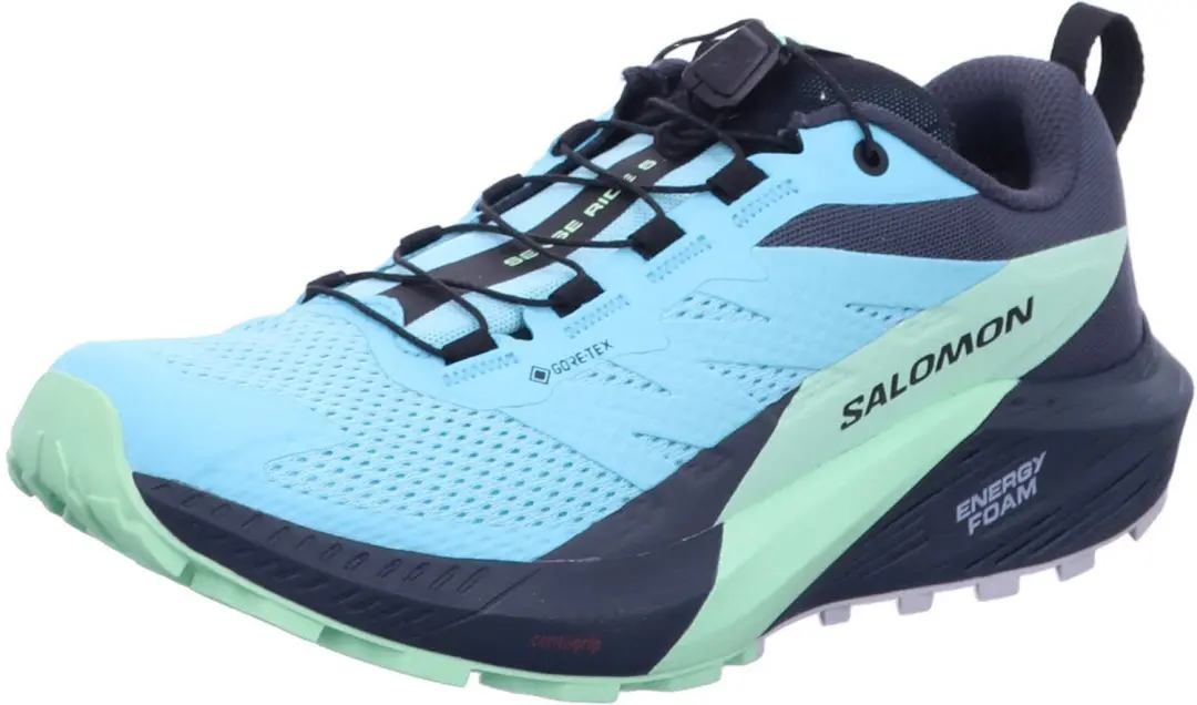 Salomon Sense Ride 5 Goretex Trailrunningschoenen Blauw EU 38 2/3 Vrouw