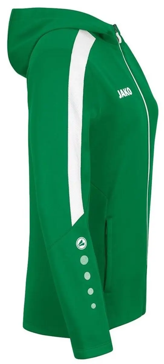 JAKO Power Jas Met Kap Dames - Groen - afbeelding 4 van 5