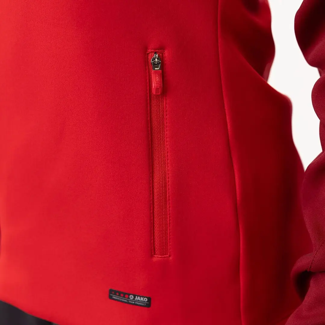 JAKO Iconic Jas met Kap Dames - Rood - afbeelding 5 van 6