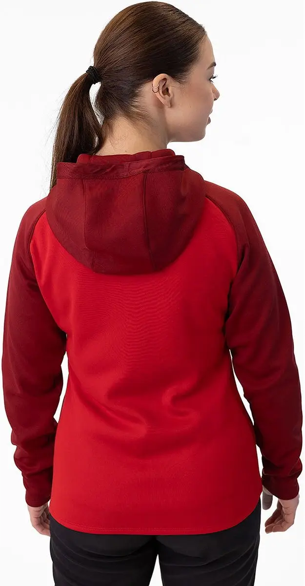 JAKO Iconic Jas met Kap Dames - Rood - afbeelding 6 van 6