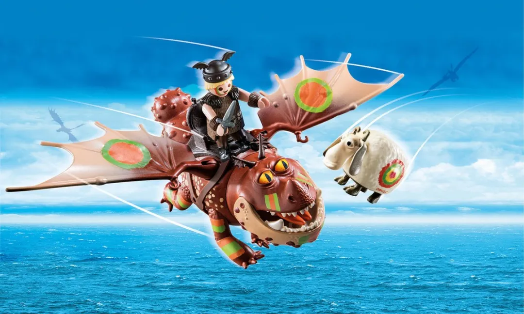 Playmobil Dragons 70729 Vissenpoot en Speknekje - Multicolor
