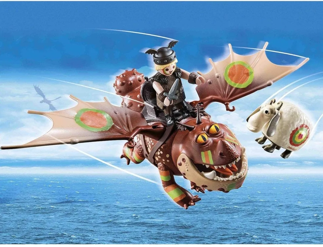 Playmobil Dragons 70729 Vissenpoot en Speknekje - Multicolor