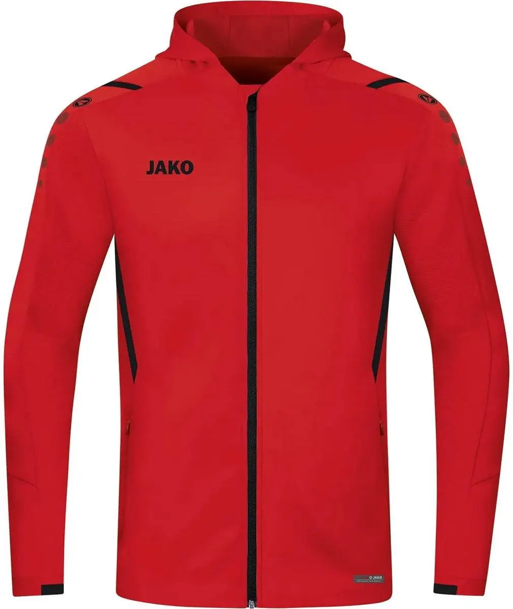 JAKO Challenge Damesjas met Kap - Rood - 36 - afbeelding 3 van 5