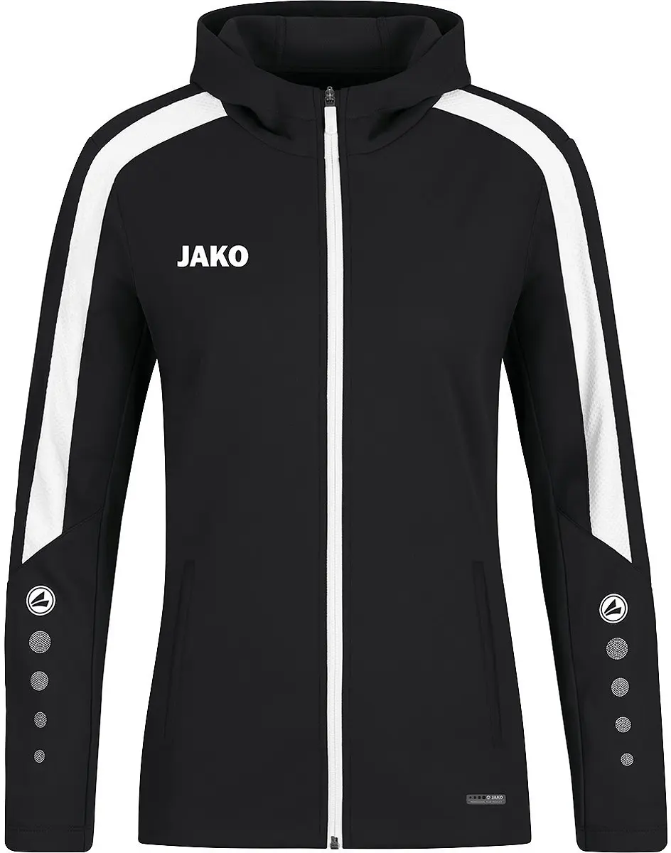 JAKO Power Jas met Kap Dames - Zwart - 40 - afbeelding 3 van 5