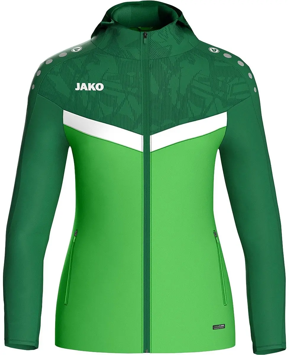 JAKO Iconic Jas met Kap Dames