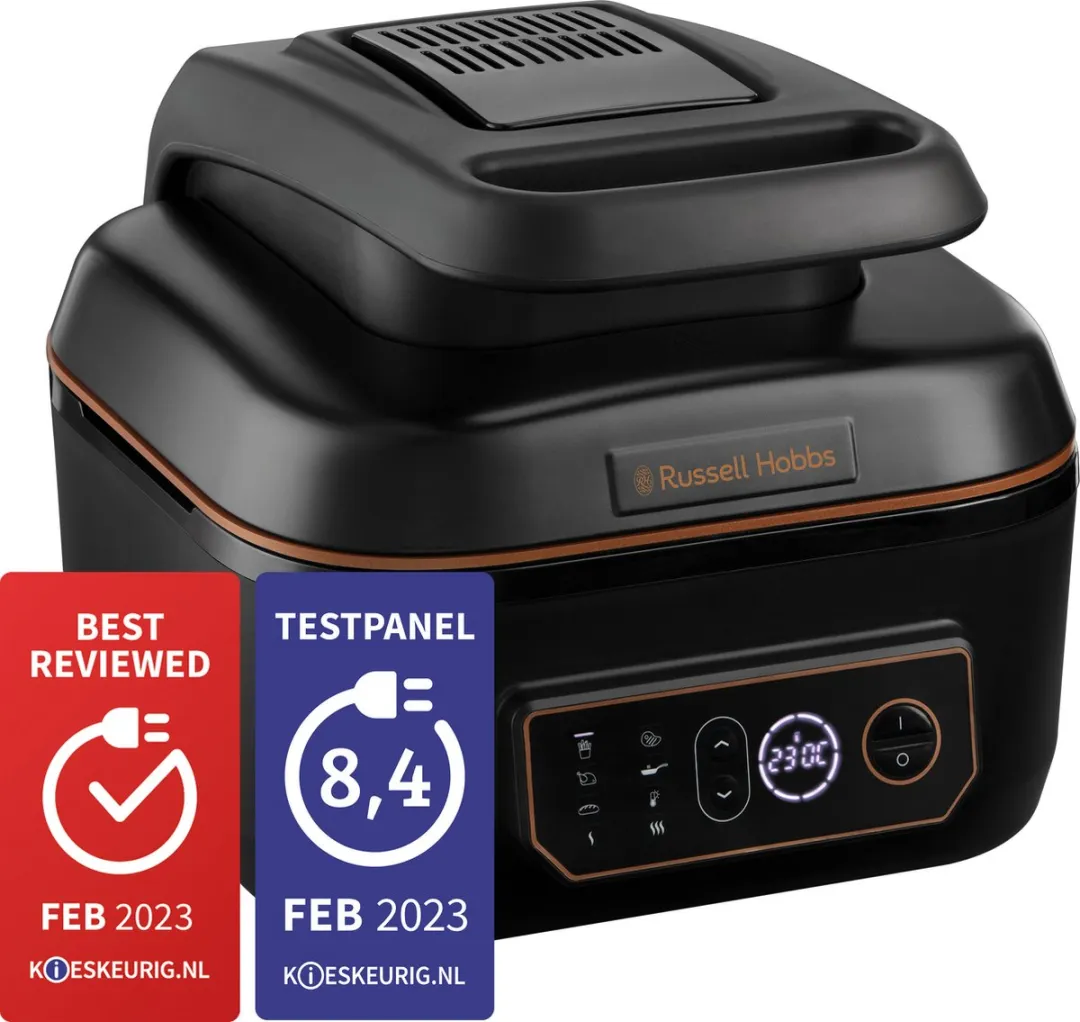 Russell Hobbs Satisfry Air & Grill Multicooker 5,5L - 1745W - Zwart