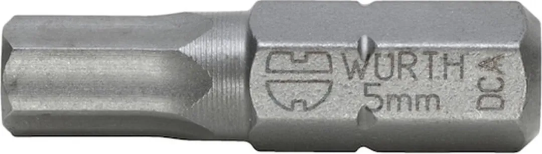 Würth Binnenzeskantbit C 6.3 POWERDRIV 1/4 - afbeelding 6 van 6