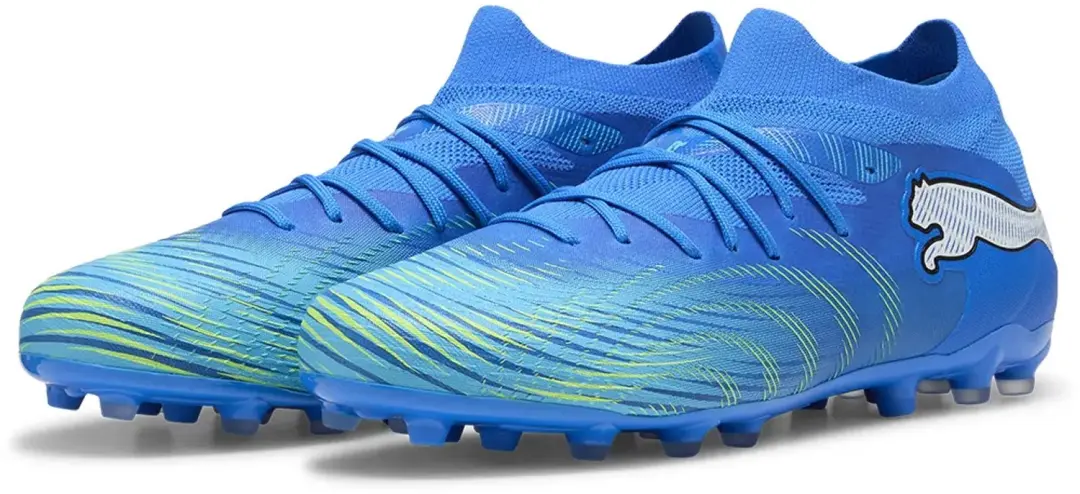 PUMA Future 9 Match MG Voetbalschoenen - Blauw - EU 43 - afbeelding 2 van 4