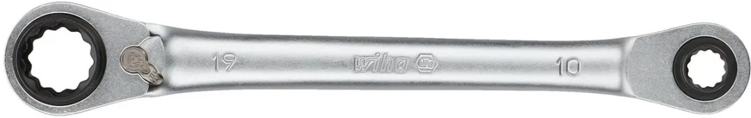 Wiha Dubbelring-ratelsleutel 4-in-1 10/13/17/19