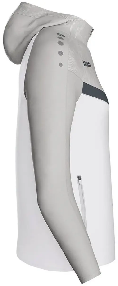 JAKO Iconic Jas met Kap Dames - Wit - 44 - afbeelding 6 van 6