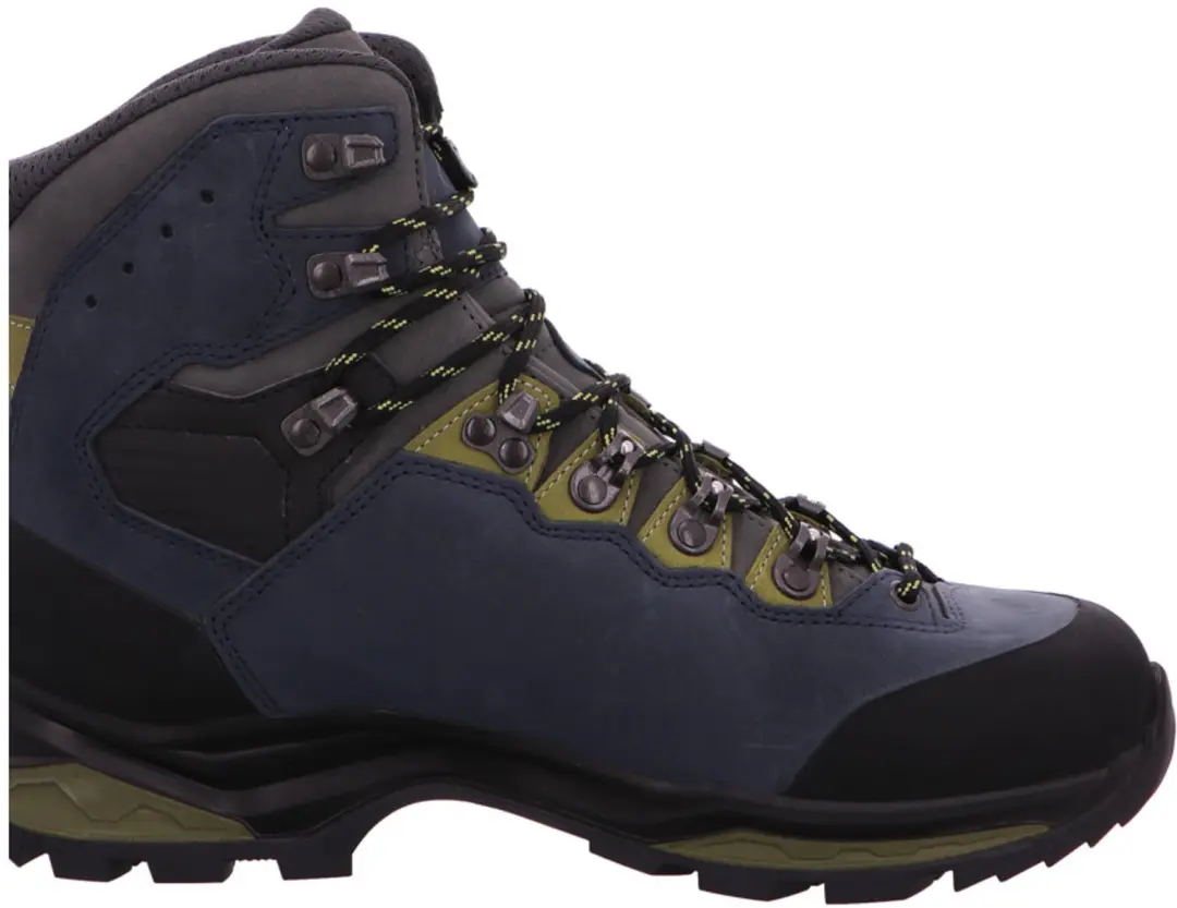 Lowa Camino Evo Gore-Tex Wandelschoen - Steelblue/Kiwi - afbeelding 2 van 5
