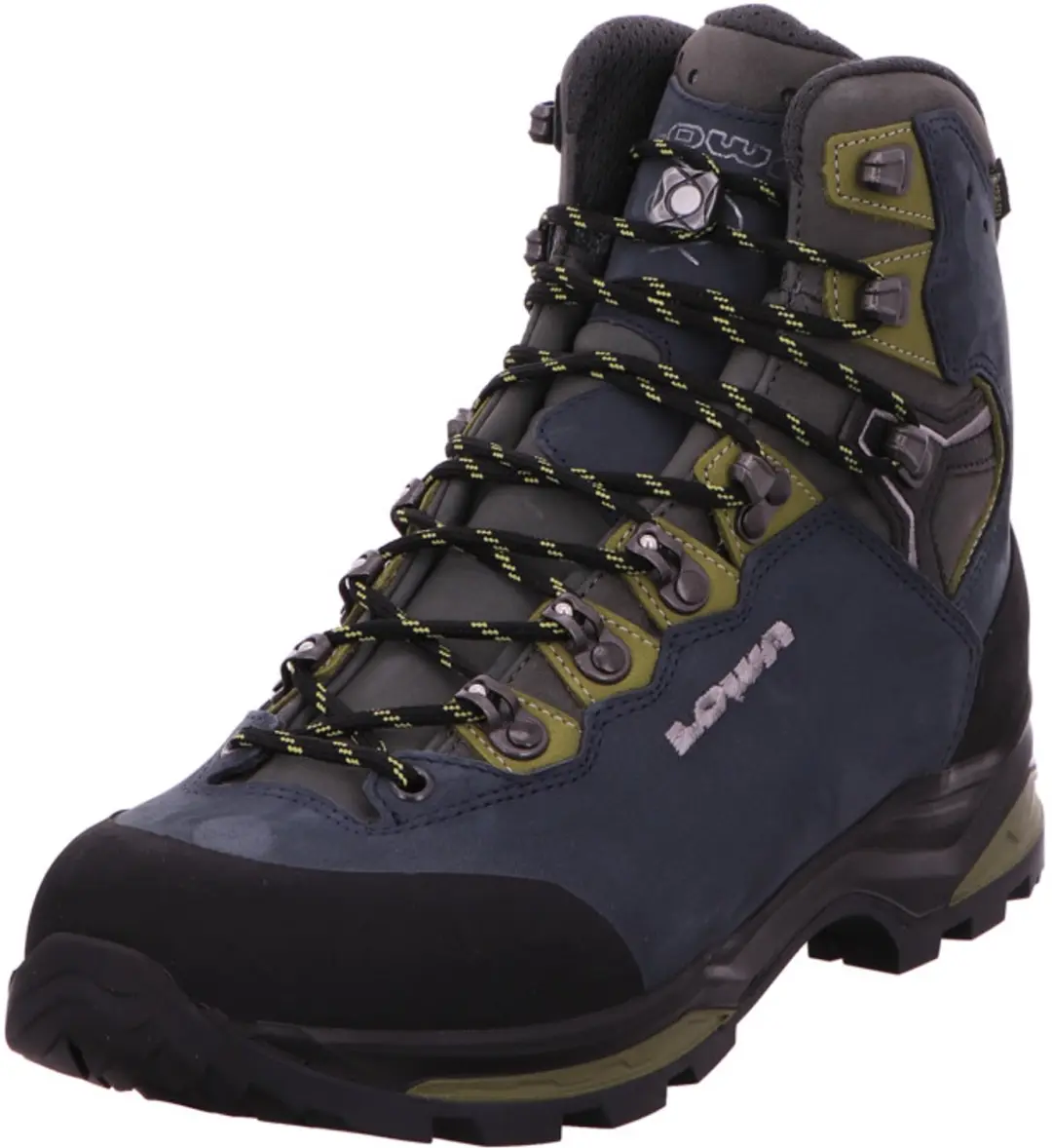 Lowa Camino Evo Gore-Tex Wandelschoen - Steelblue/Kiwi - afbeelding 4 van 5