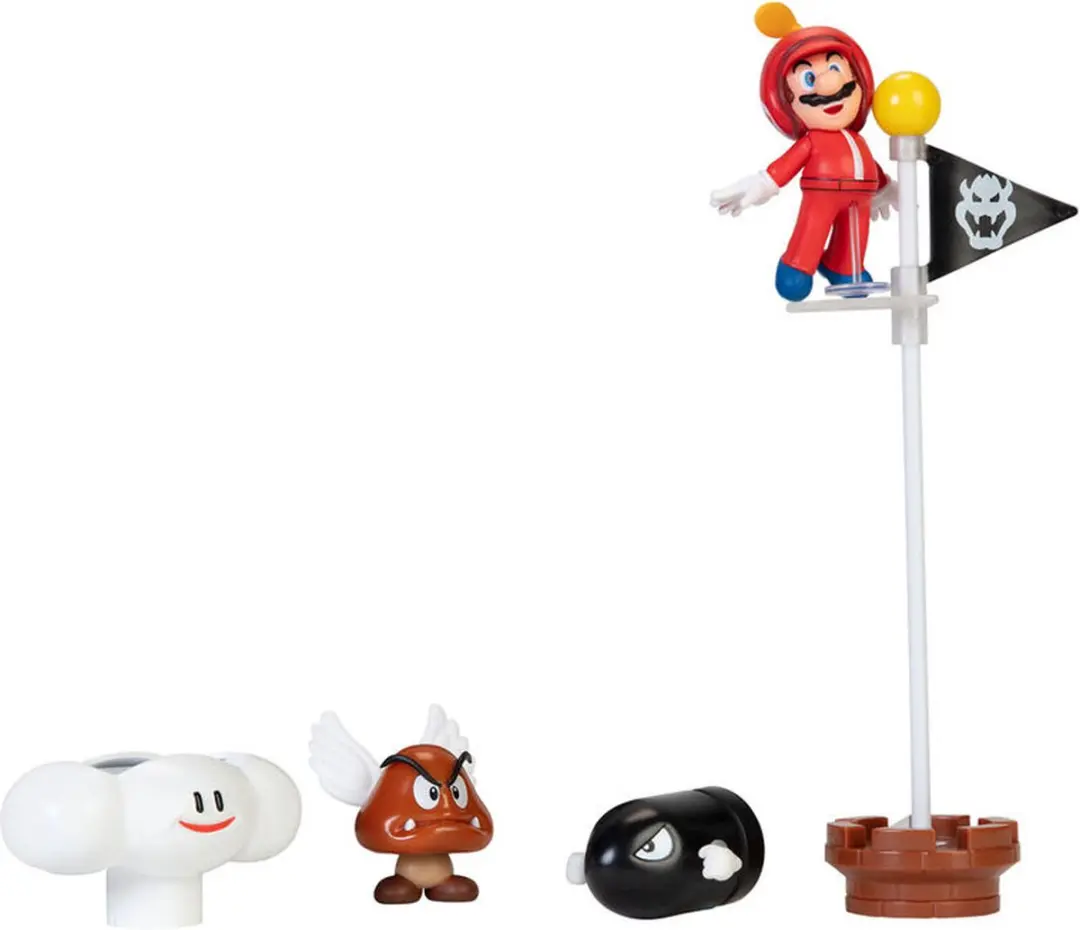 World of Nintendo Super Mario Diorama Set Cloud - afbeelding 2 van 5