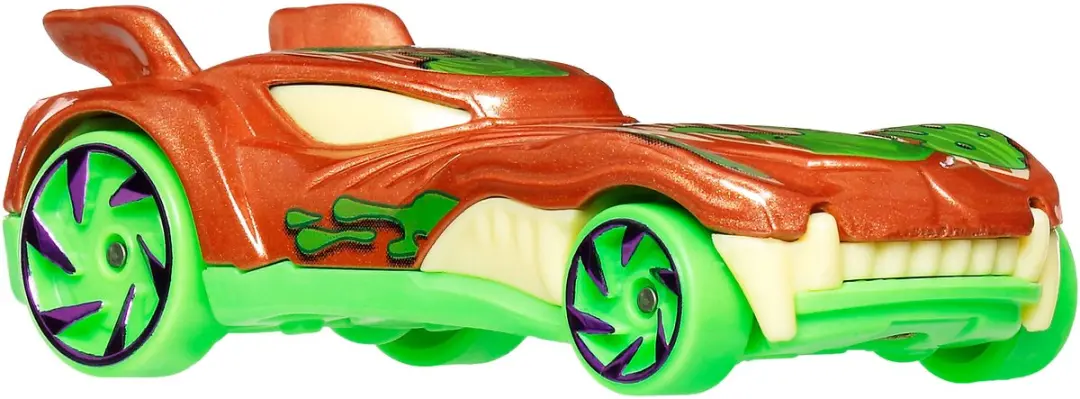 Hot Wheels Monstertrucks Gemuteerde Chaos speelgoedtruck, metalen auto en 113,5 gram Slime (stijlen kunnen variëren) - afbeelding 3 van 6