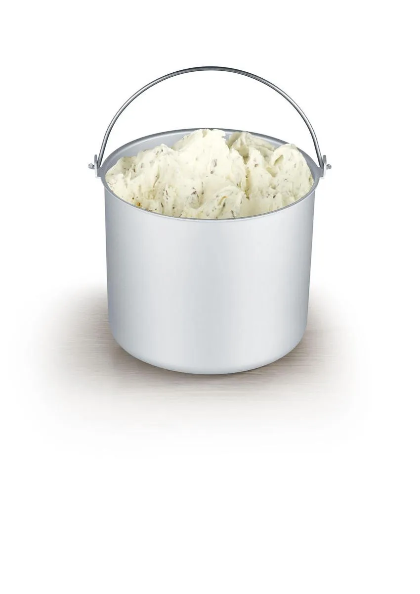 Severin EZ 7406 IJsmachine 2-in-1 - 2 Liter - Geborsteld RVS