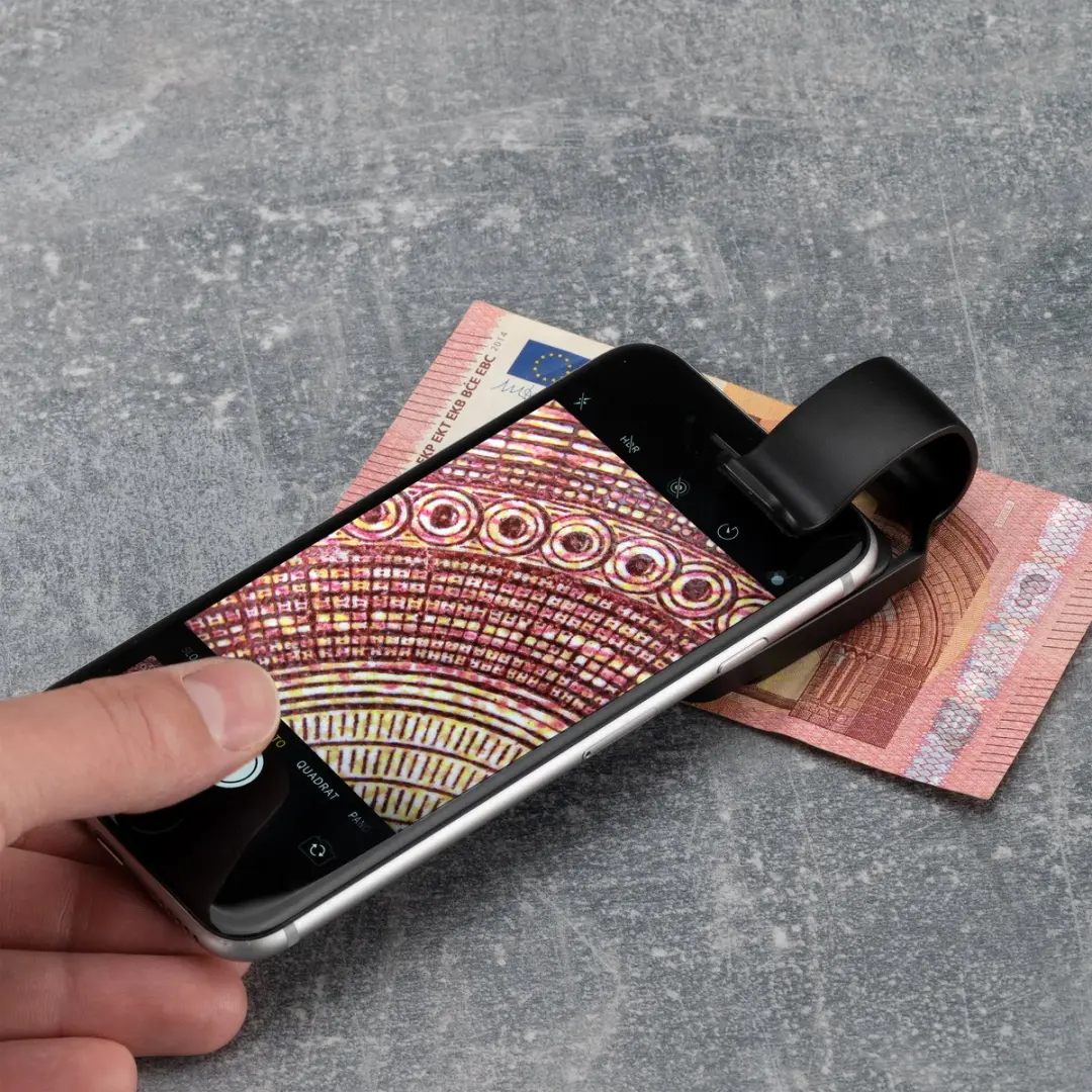 National Geographic Smartphone Microscoop 200x met CPL - Zwart - afbeelding 4 van 6